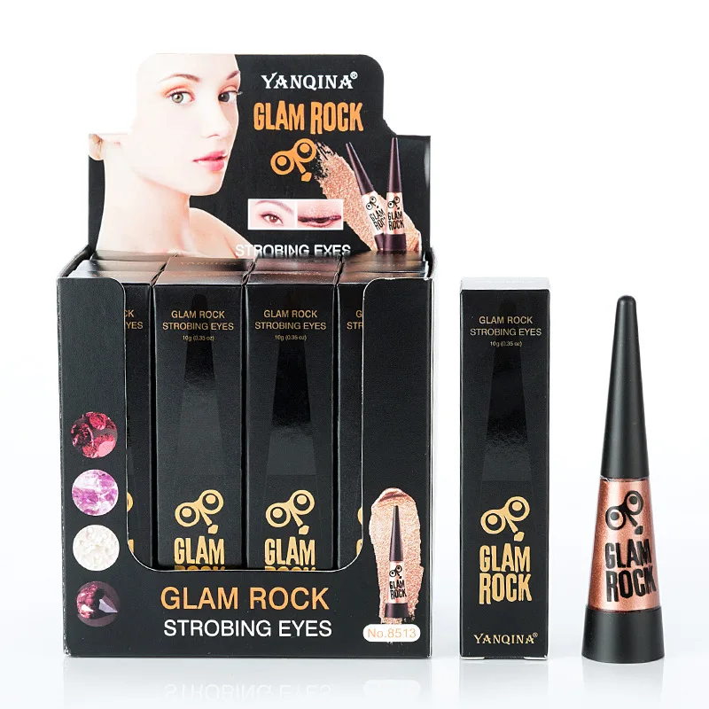 

YANQINA colorful star eyeshadow multicolor glitter eye shadow lasting easy to color waterproof shimmer eyeshadow Powder
