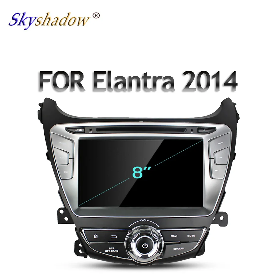 Android 9,0 для hyundai Elantra 64 Гб rom 8 ядерный автомобильный dvd-плеер gps ГЛОНАСС карта радио wifi Bluetooth 4,2 DVR камера ТВ