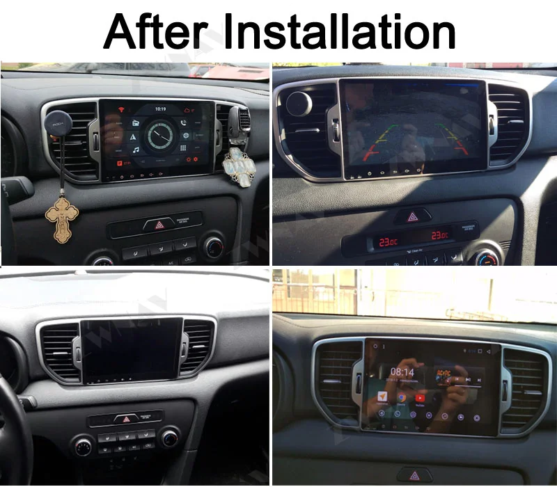 

8 core Android 10 Car DVD player GPS for KIA Sportage R 2016 128G 4G RAM navigation PX6 CARPLAY DSP