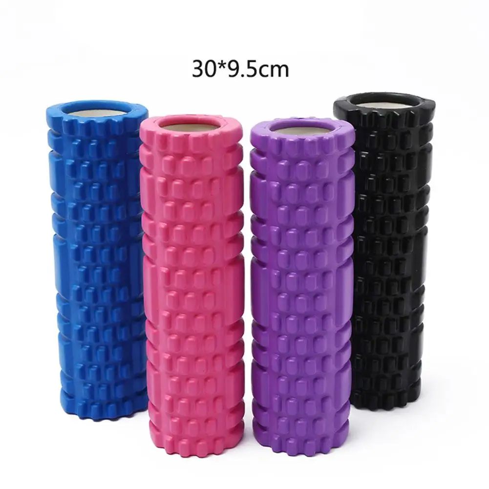 HobbyLane Yoga Column Fitness Pilates Yoga Foam Roller Blocks Train Gym Massage Grid Trigger Point Therapy Physio Exercise