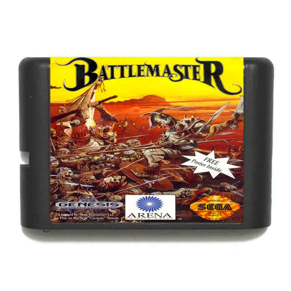 Игровая карта Battlemaster 16 бит MD для Sega Mega Drive Genesis|Картриджи| |