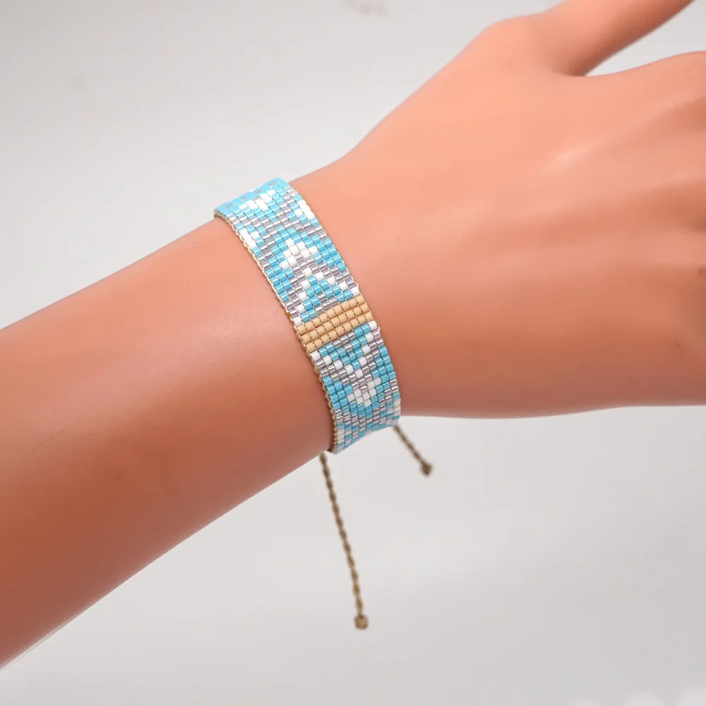 Go2boho богемный браслет для женщин MIYUKI Браслеты Boho Chic Pulseras Mujer Moda ювелирные изделия Hadndmade подарки повязки Прямая поставка