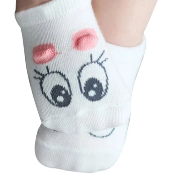 

Hot Selling Summer Spring Baby Infant Socks Newborn Cotton Boys Girls Cute Cartoon Toddler Anti-Slip Socks
