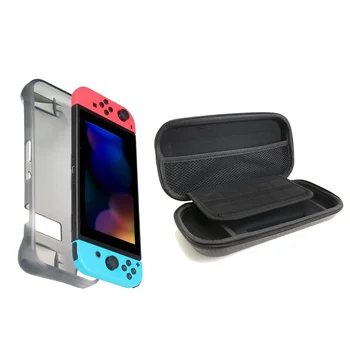 

for Nintendo Switch Protective Case,Soft TPU Grip Cover & for Nintendo Switch Carrying Case