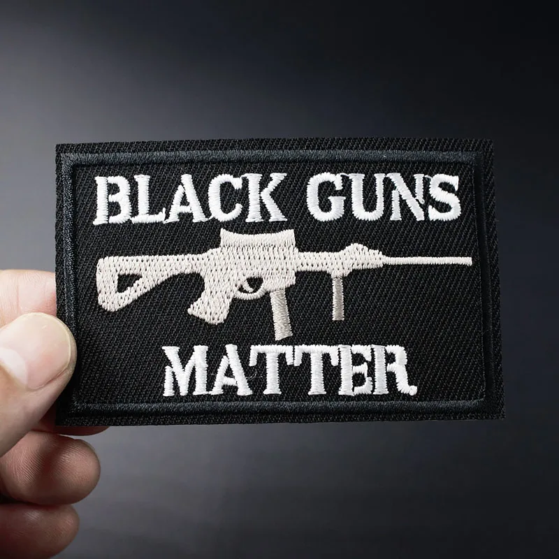 Gun Clothes Sewing Patch Patches Clothing Patches Gun Gun Iron