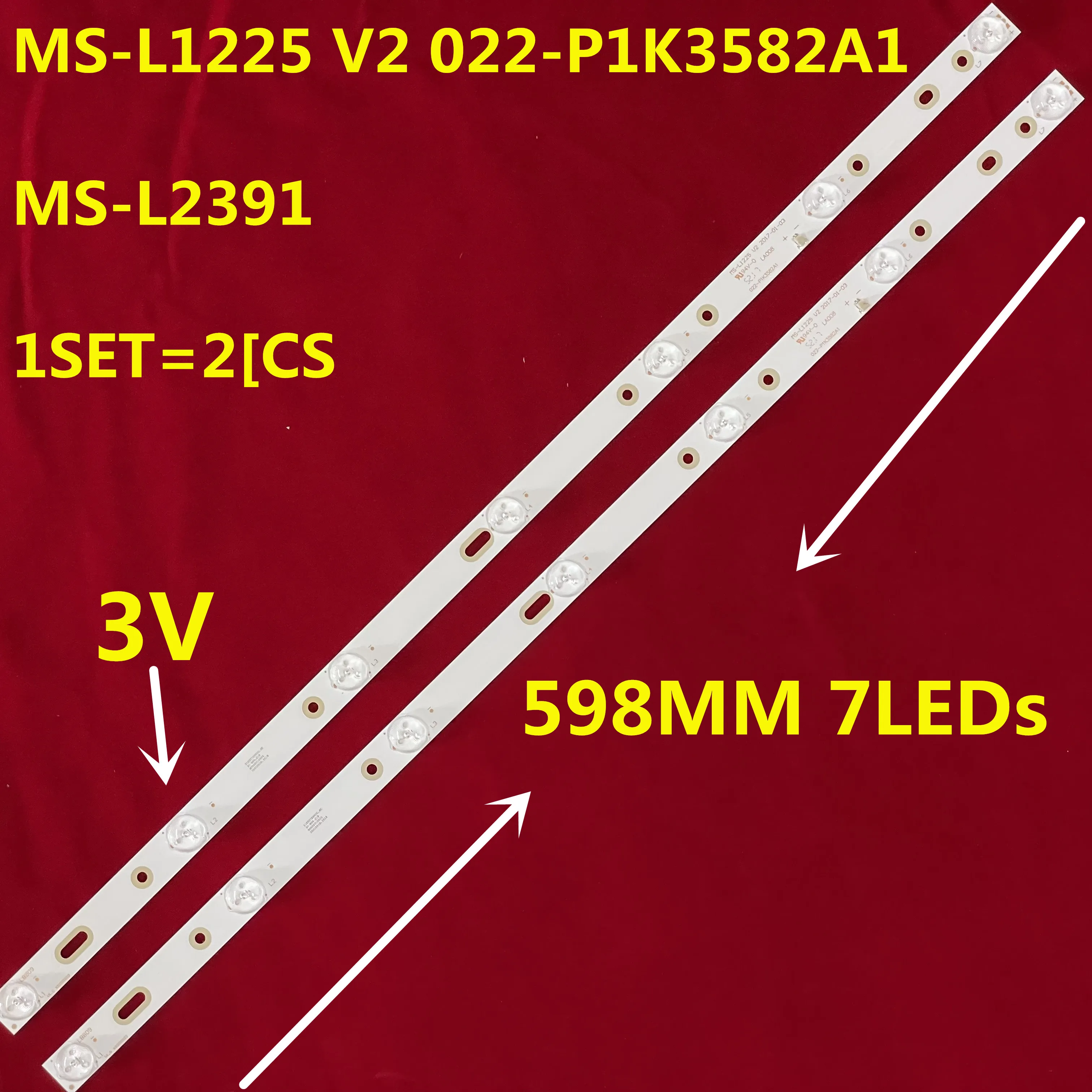 

30PCS LED Strip for TF-LED32S67T2 LE-3229N HL-00320A28-0701S-04 B0 180.DT0-32D900-0H CX315DLEDM 32LEM-1010/T2C 32LEX-5009
