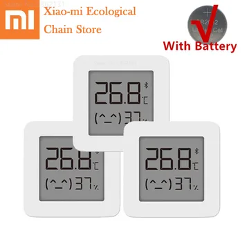 

Xiaomi Mijia Bluetooth Thermometer 2 Wireless Smart Electric Digital Hygrometer Thermometer Indoor Sensor Work with Mijia APP
