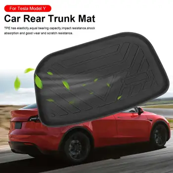 

Trunk Mat For Tesla Model Y Trunk Mats Customized Car Rear Trunk Storage Mat Cargo Tray Trunk Waterproof Protective Pads Mat