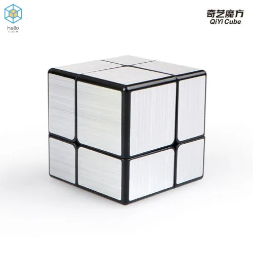 QiYi цветное mirror cube 2x2x2 кубик рубика 2x2 зеркальный скоростная головоломка игры