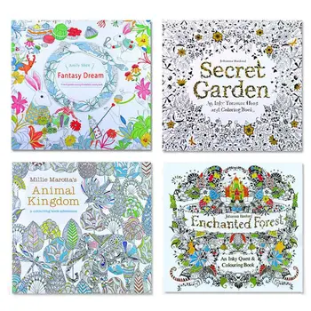

Kids Antistress Educational Toys For Children Adult Art Mandalas Painting Drawing Kill Time Coloring Child Books