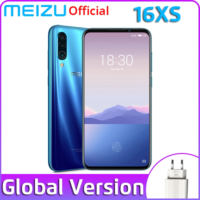 Всемирная прошивка Meizu 16XS 6 ГБ ОЗУ 16 Гб Смартфон Snapdragon 675 2 дюймов 48 МП тройная