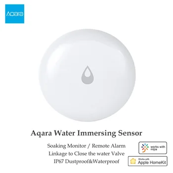 

Original Aqara Water Immersing Sensor Flood Water Leak Detector for Home Remote Alarm Security Soaking Sensor Work For Mi Home