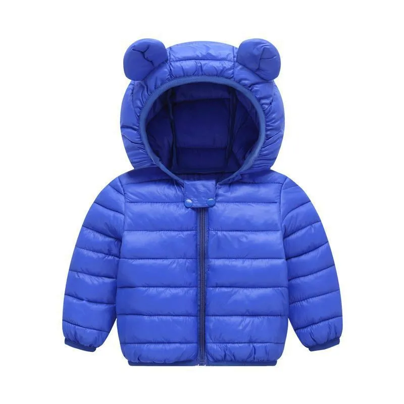 Chaqueta Con Capucha Para Niña - Primavera/otoño, Cremallera, Tejido Poliéster Resistente, Estampados Divertidos, Ideal Para Diario Y Viajes