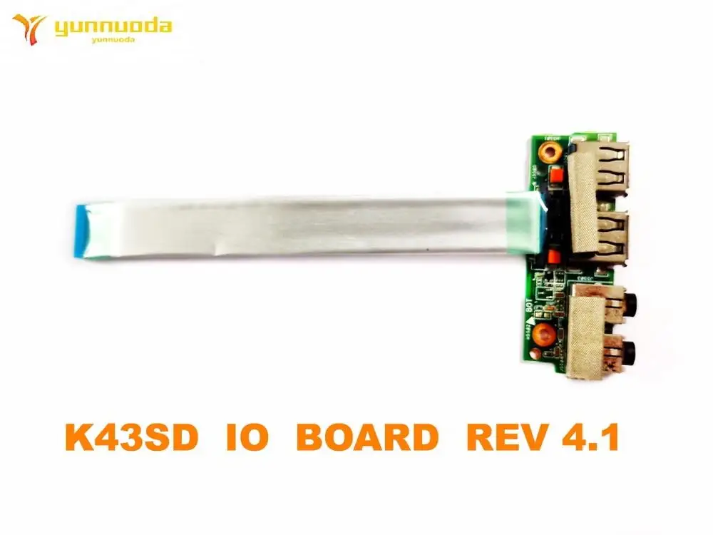 

Оригинал для ASUS K43SD звуковая плата USB BOARD K43SD IO BOARD REV 4,1 протестированный g ood Бесплатная доставка