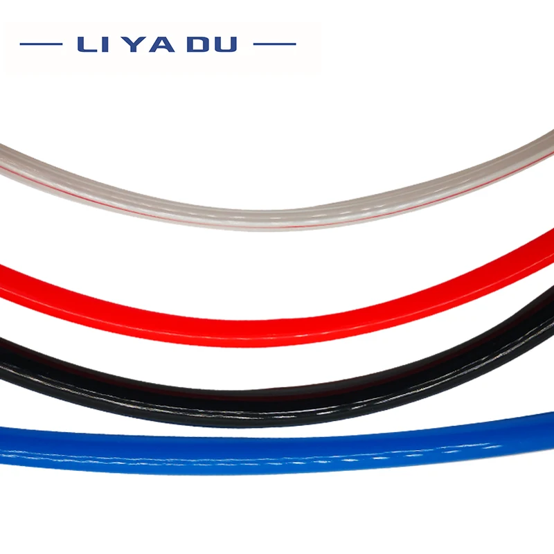 1 метр полиуретановая трубка с внешним диаметром 4 мм 6 мм 8 мм 10 мм 12 мм внутренним диаметром 2,5 мм 5 мм 6,5 мм пневматическая трубка из полиуретана воздушный шланг