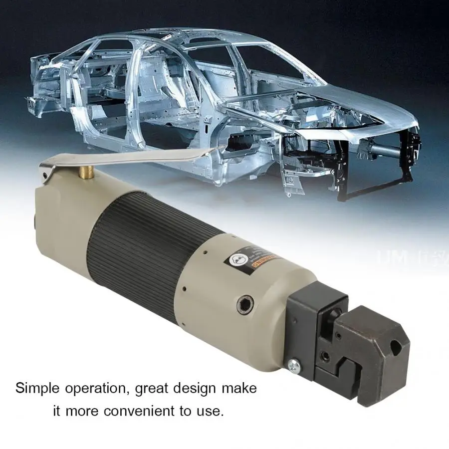 Pneumatic Sheet Metal Puncher Air Punch Flange Tool With 1/4 Inlet Sign Punching EU Connector Repair | Инструменты