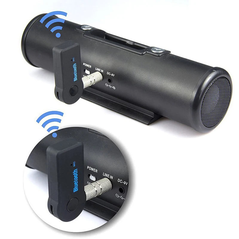 Aux Usb Nexia Bluetooth передатчик беспроводной для аудио приема автомобильных громкой связи Aux Turn 3,5 колонки 5*2*1 см