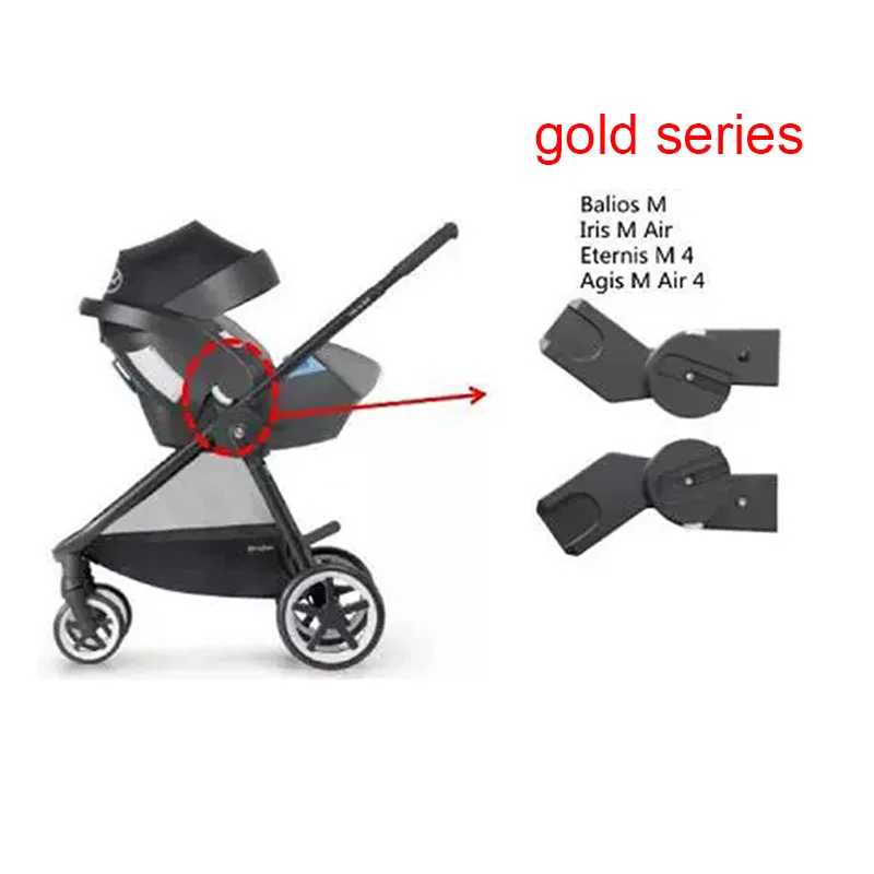 baby stroller accessories products Sleeping Basket Converter Compatible Cybex Mios Eezy S/S+/Twist Priam Balios S Trolley Bracket Crib Adapter Stroller Connector baby stroller accessories design	 Baby Strollers