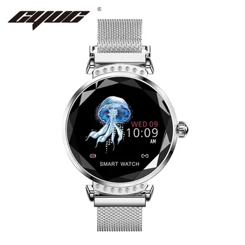

CYUC H2 Smart watch Women Smartwatch Heart rate monitor Smartwatch Message reminder Fitness tracker For Android and IOS