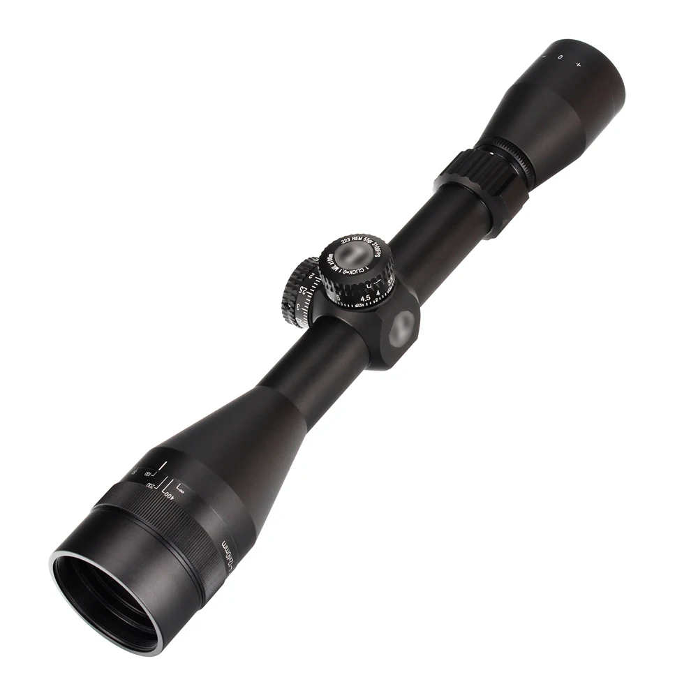 L MARK AR MOD-1 4-12X40 AO Mil-Dot прицелы для охоты 1 дюймов трубные турели сброс тактический прицел