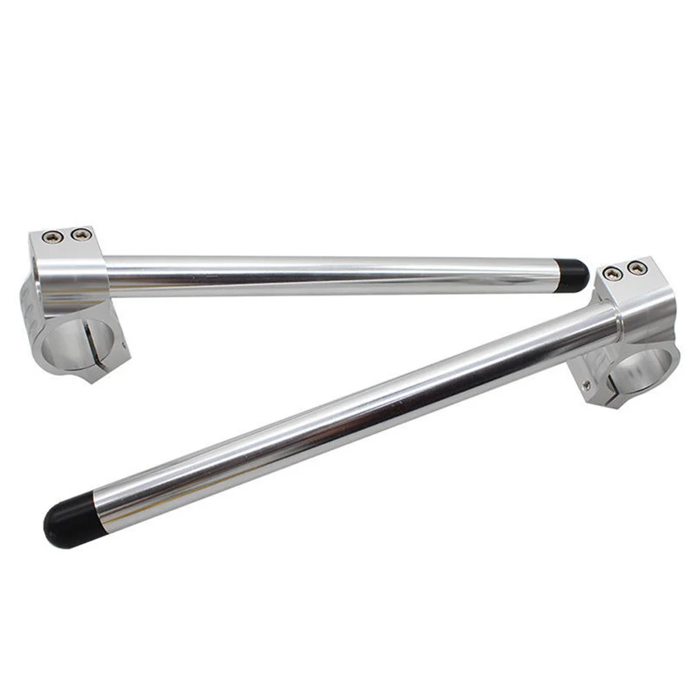 

1 Pair For Cafe Racer Universal Durable For 35mm Fork Tube Handle Bars Motorcycle Clip-on Car Accessories Portable Handgrip
