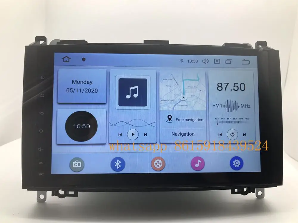 Автомагнитола 9 '' 8 ядер Android 10 0 DVD GPS для mercedes Benz Sprinter B200/W639/W906/W209/W311/W315/W318/A class/W169/B