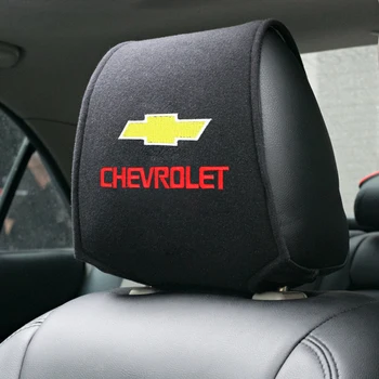 

1pcs car headrest cover auto fit for Chevrolet Captiva Colorado Cruze Spark Malibu Trax Aveo Car Seat Cover