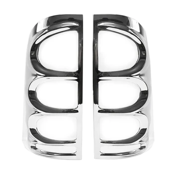 

Chrome Rear Taillight Fog Lamp Light Rear Brake Light Cover Trim for Toyota Hilux SR5 MK6 Vigo 2005-2011
