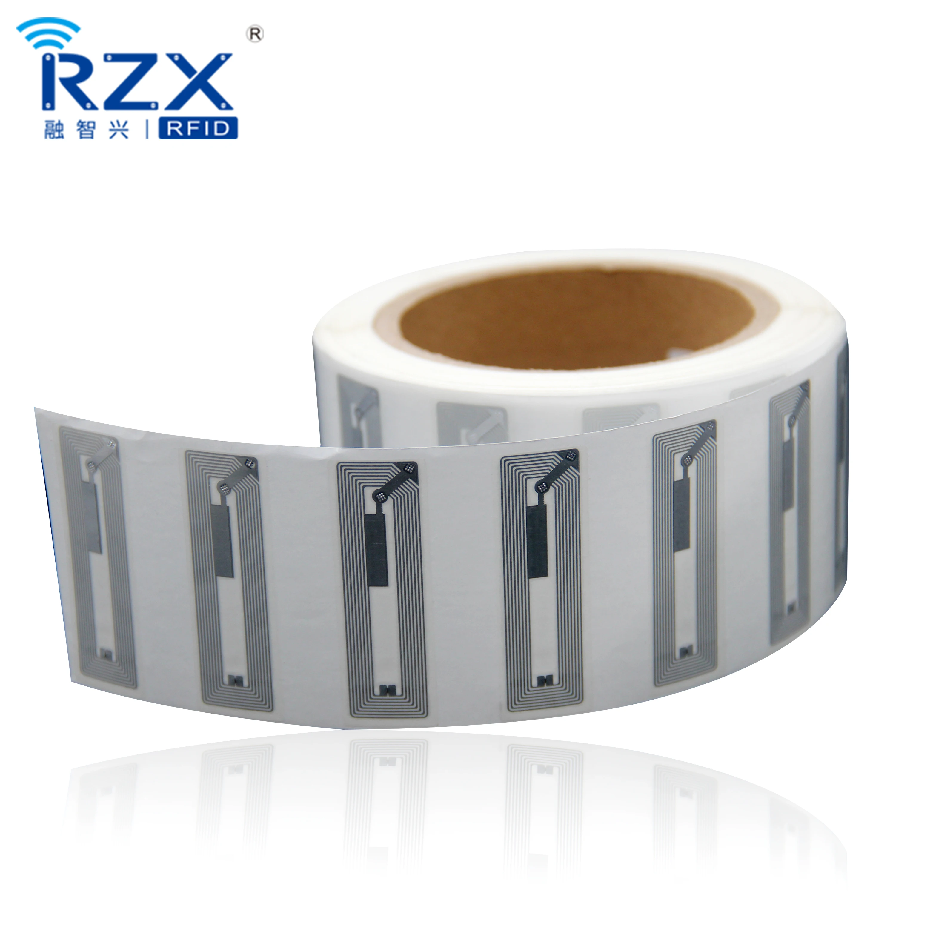 54*18 мм 1000 шт. FM1108 бумажная rfid Метка 13,56 МГц умная пустая rfid наклейка