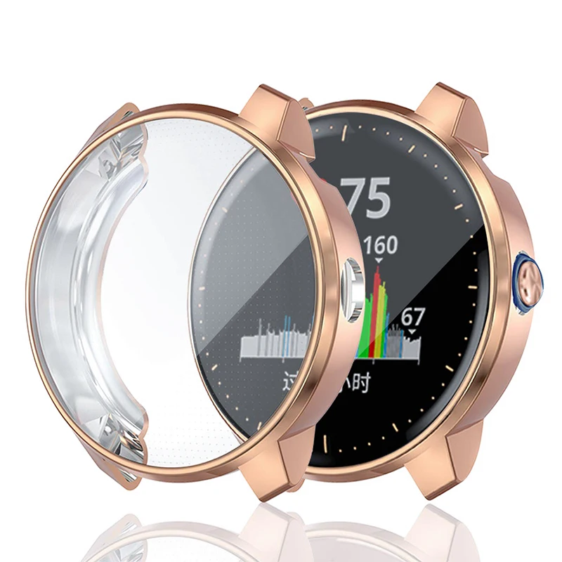 Чехол из ТПУ для смарт часов Garmin Vivoactive 3 музыкальная Защитная крышка умных мягкий