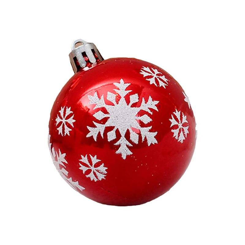 24 шт., 6 см, рождественские шары ручной работы, подвесные шары для рождественской елки, украшения для рождественских шаров, вечерние украшения для свадьбы