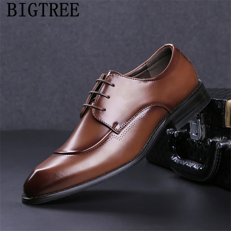 Luxury Designer Mens Formal Shoes Genuine Leather Coiffeur Oxford Shoes