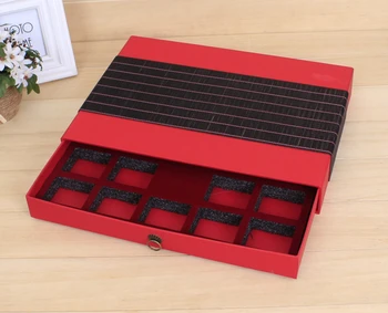 

Drawer cardboard box,UV Protected paper folding sliding drawer box with color printing ---PX11047