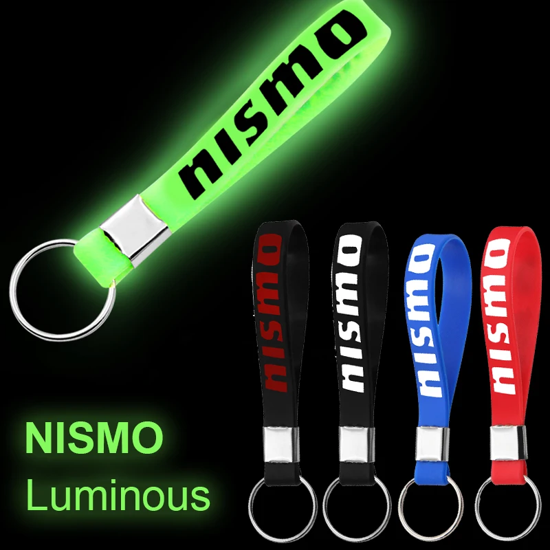 

1pcs Car Keyring Keychain Key Chain Key Ring For NISMO Nissans Tiida Teana Skyline Juke X-trail Almera Qashqai Auto Gadgets