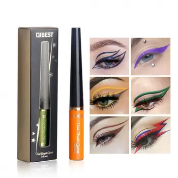 

New 1pc Fashion 6 Color Eyeliner Waterproof Liquid Eye Shadow Pen Makeup Waterproof Long-lasting Eyeliner Beauty Cosmetics TSLM1