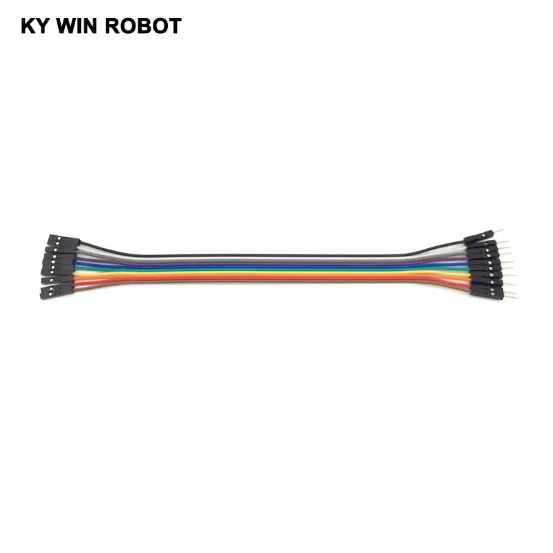 Перемычка для кабеля dupont 10 шт. кабель линия штырь-гнездо 20 см 2 54 мм 1P arduino Набор