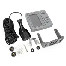 1 набор, 4,3 дюймов, цветной дисплей, рыболокатор, детектор глубокой воды, датчик для gps лодки, 3 вида подсветки, дисплей, Новинка