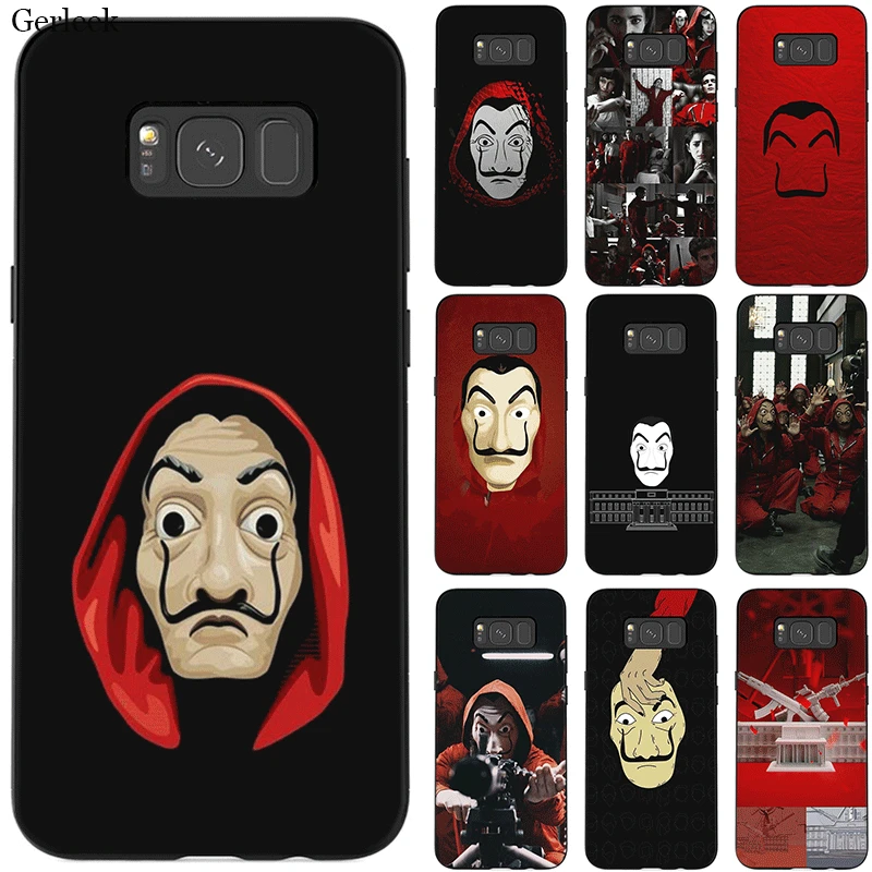 Чехол для телефона samsung J6 A70 A60 A50 A40 A20 A30 A10 A7 A6 A5 A3 A8 A9 крышка La Casa De Papel | Мобильные