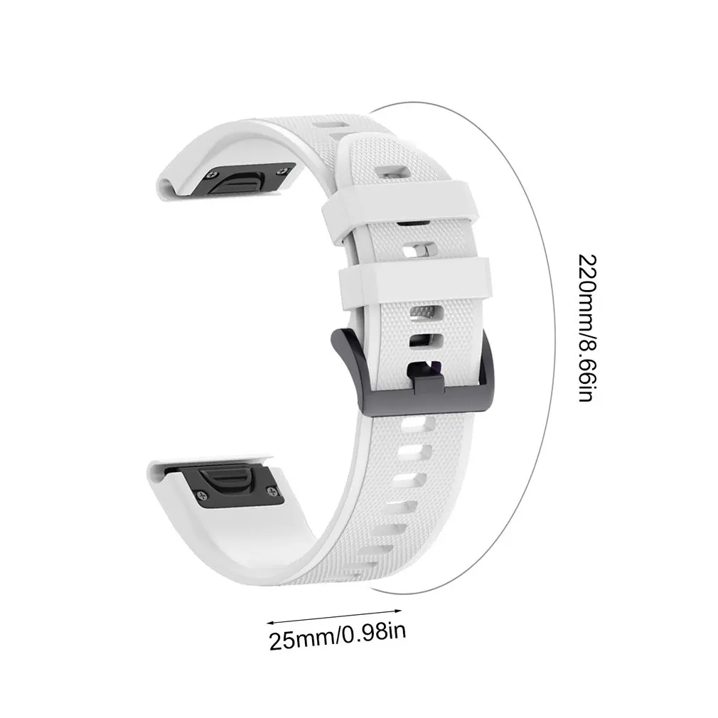Сменный мягкий силиконовый ремешок для часов fenix3/3HR/5X/5X Plus