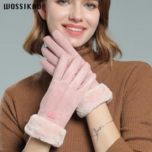 Женские перчатки Pelucia перчатки дл пар Перчатки с сенсорным экраном замшевые двойные утепленные модные Modis Femme Eldiven Rekawiczki thanos Женские перчатки Pelucia перчатки дл пар Перчатки с сенсорным экраном замшевые двойные утепленные модные Modis Femme Eldiven Rekawiczki thanos