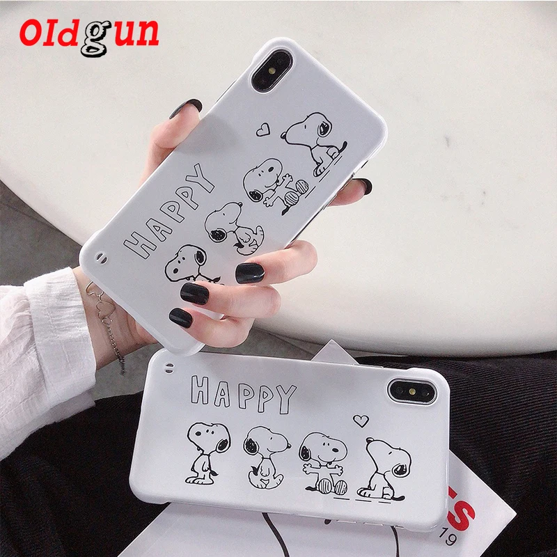

Huawei borderless Snoopy mobile phone case P30pro P30 P20pro P20 hard shell glory 20 mobile phone bag xiaomi major models