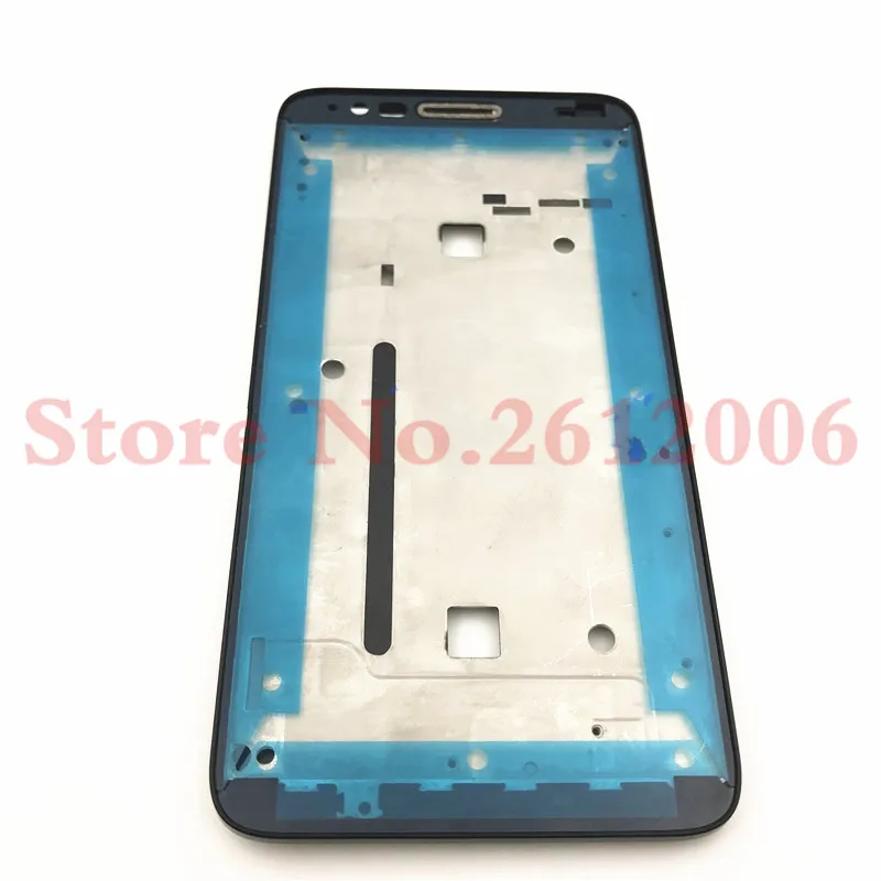 Полный корпус для Alcatel one Touch Pop 4 plus OT5056 5056 передний ЖК-корпус крышка со средней лицевой панелью рамка чехол
