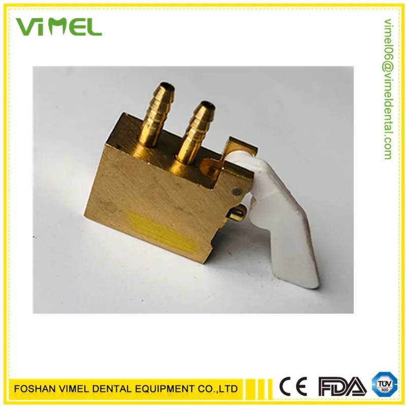 

2pcs/lot Dental square normally open hanging valve hanging strong /weak suction handle valve dental spare parts/accessories
