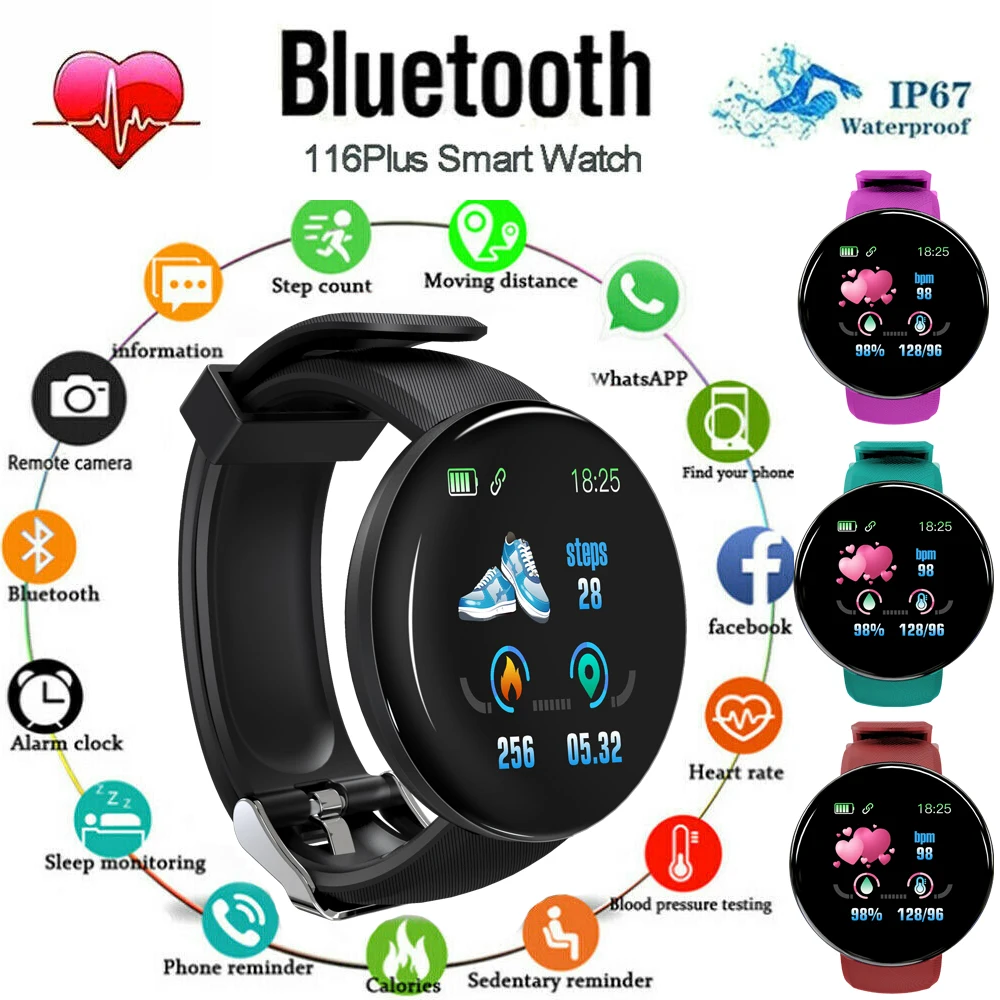 Bluetooth умный Браслет пульсометр кислород кровяное давление спортивный фитнес-трекер Шагомер монитор сна умный Браслет