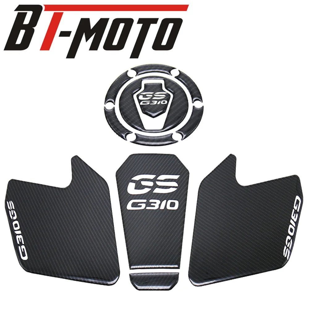 

G310GS Motorcycle Accessories Real Tank Pad Gas Fuel Sticker Moto Protector applique For BMW G310 GS 1 Set