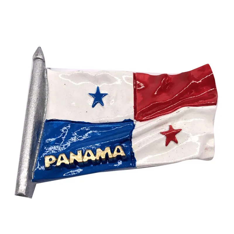 Panama Lychee World Flags магнит на холодильник креативная Смола Hign качественная наклейка на холодильник Современное кухонное украшение для дома - Цвет: Panama