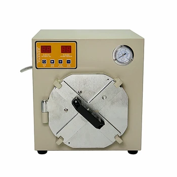 

Auto air lock LY 952A mini digital Bubble defoam machine for max 8 inches LCD screens and LY 818 digital OCA laminating machine