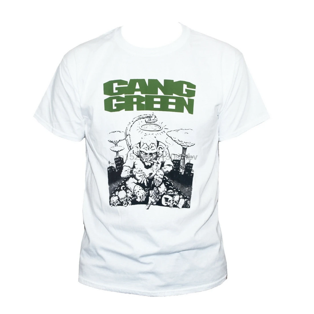 GANG GREEN Tops Tee T Shirt Hardcore 