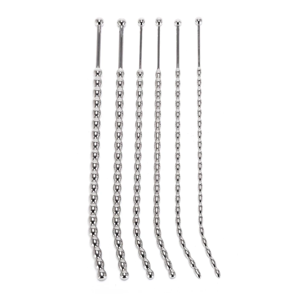 Stainless steel long size Dia 5/6/7/8/9/10 mm male urethral penis plug dilator ejaculation delay sex toy man