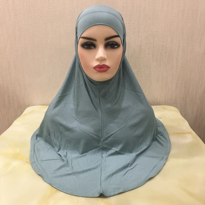 H037 plain modal two pieces pray hijab outside hijabi with underscarf muslim scarf islamic headscarf hat armia pull on headwrap muslim headwear,head scarf,hijab headscarf,hijab hats,shawl scarf,female head wraps,muslim dress,muslim robe,muslim sets,prayer hats